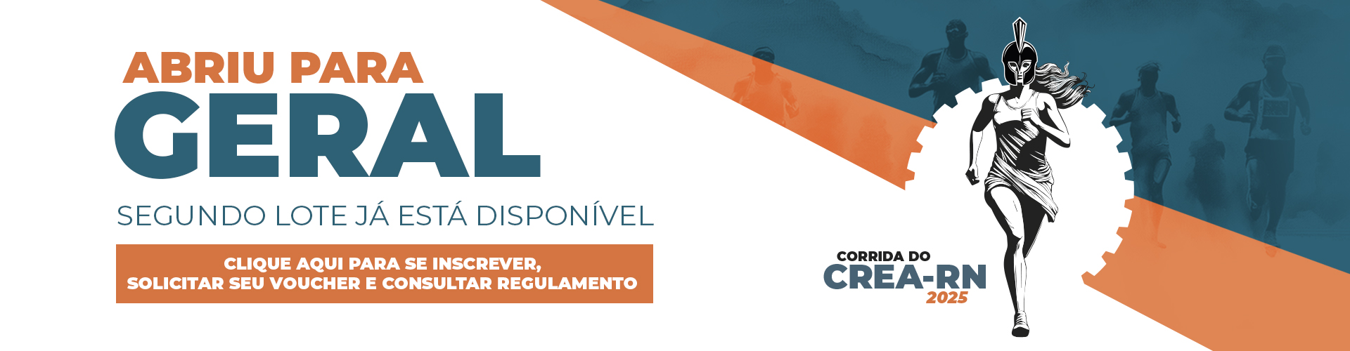 SEGUNDO LOTE - CORRIDA DO CREA-RN 2025