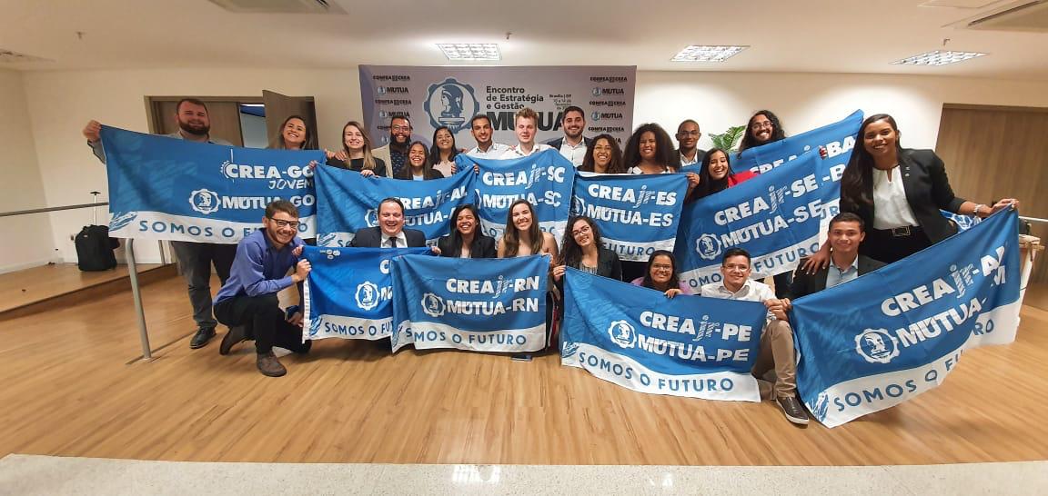 Encontro do Colégio de Representantes do Crea Júnior na sede da Mútua Nacional, em Brasília