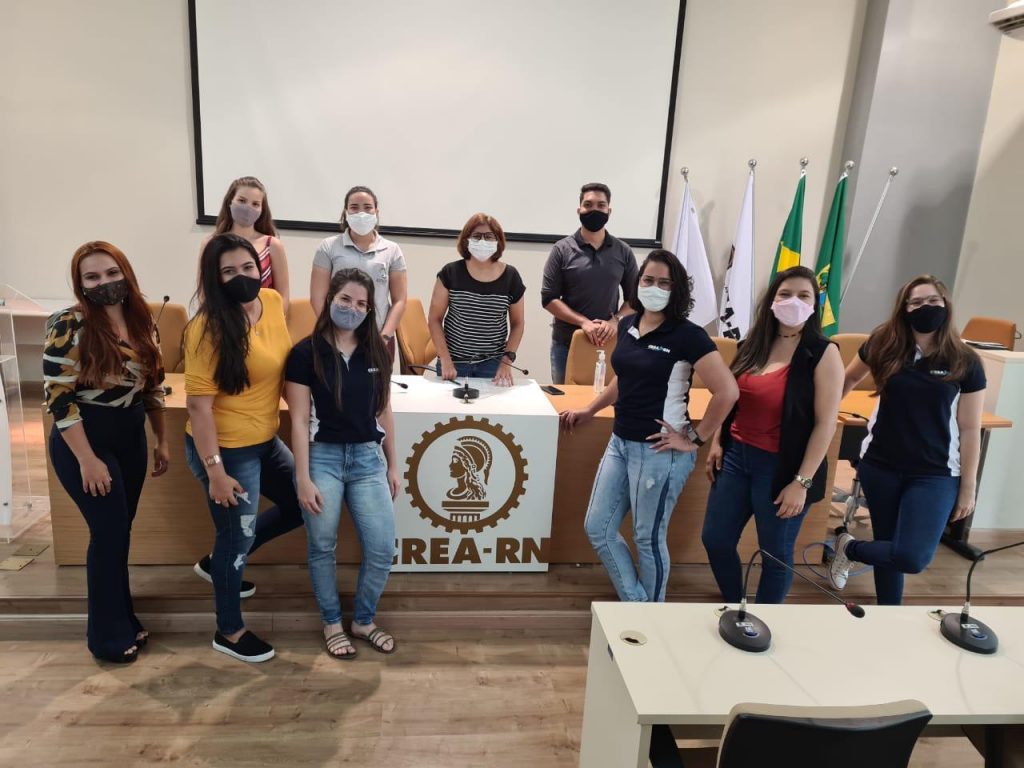 Membros dirigentes do Crea Júnior RN de 2021