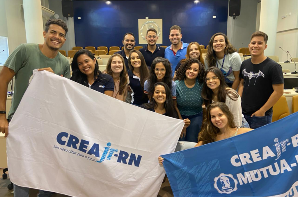 Membros dirigentes do Crea Júnior RN de 2020